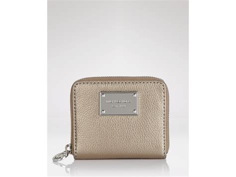 michael kors jet set small zip around luggage wallet|michael kors multifunction wallet.